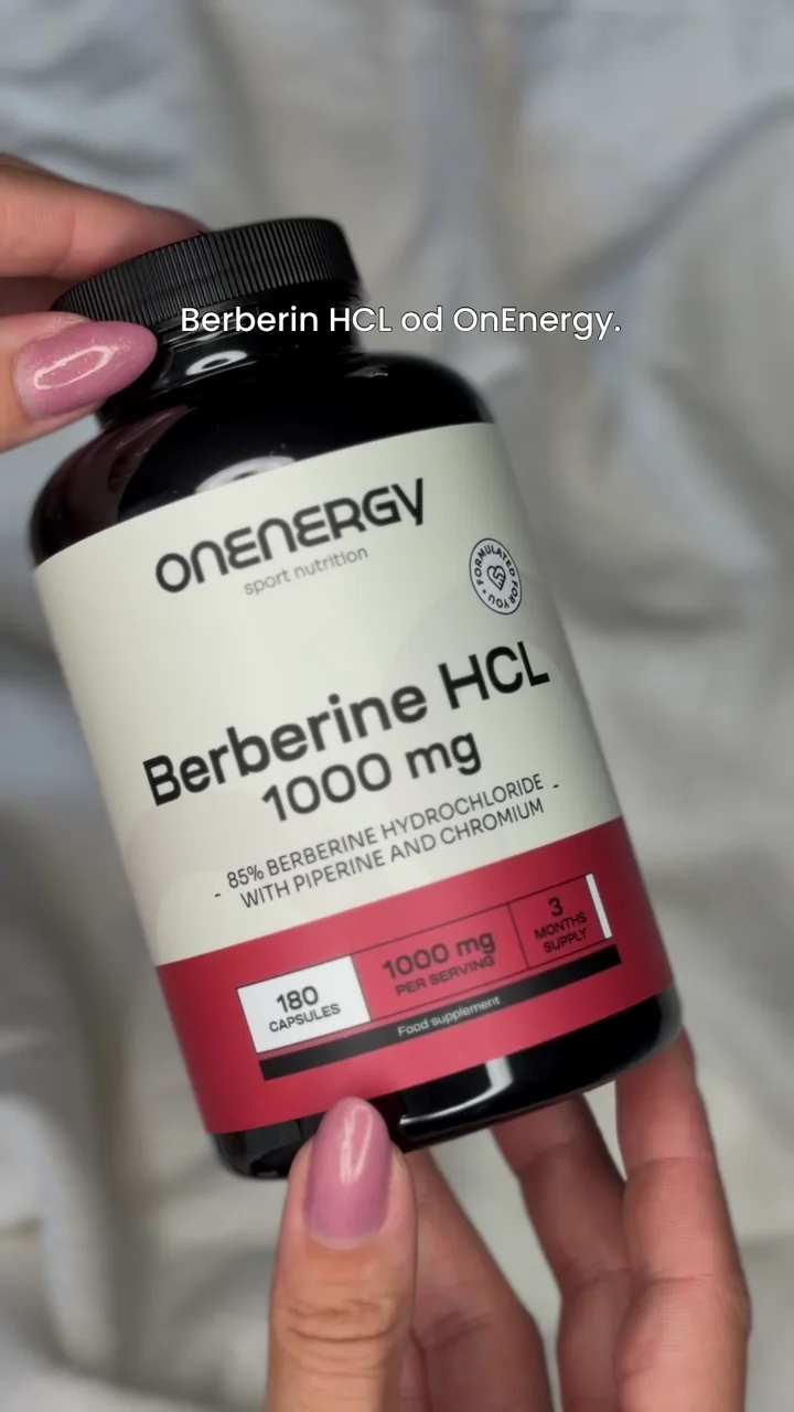 Sofiya presenting onEnergy Berberine HCL capsules